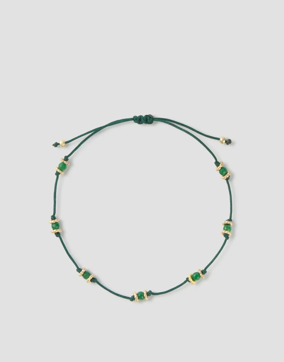 Pulsera hilo piedra