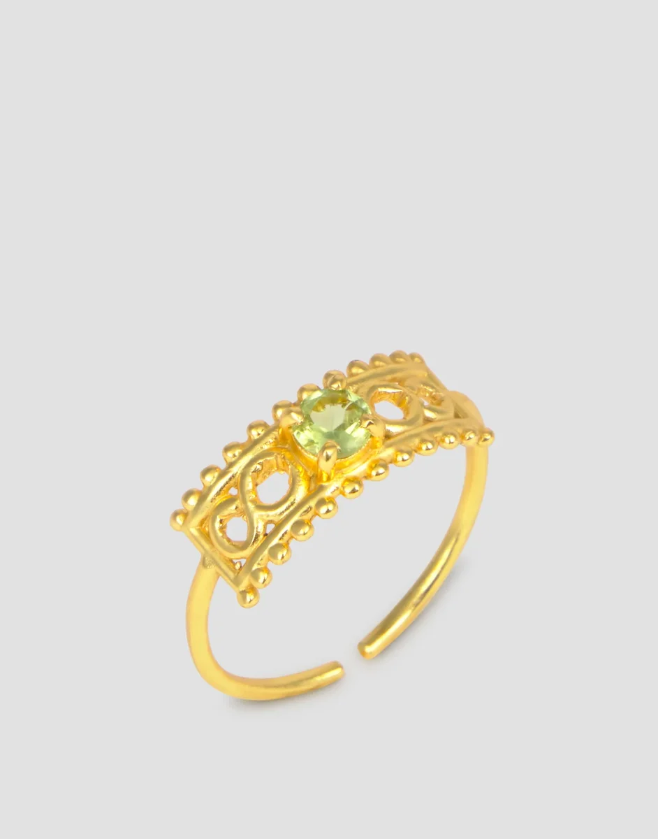 Anillo piedra