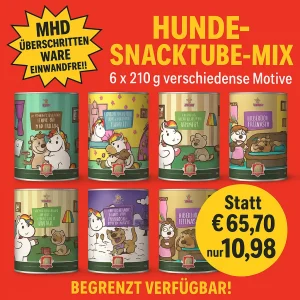 Pummel & Friends  SNACKTUBE-MIX 6×210 g