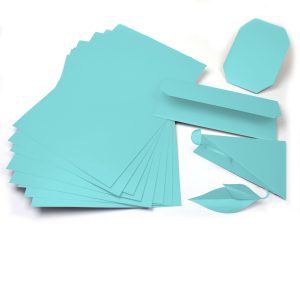 10 Bogen A4 Papier Azul