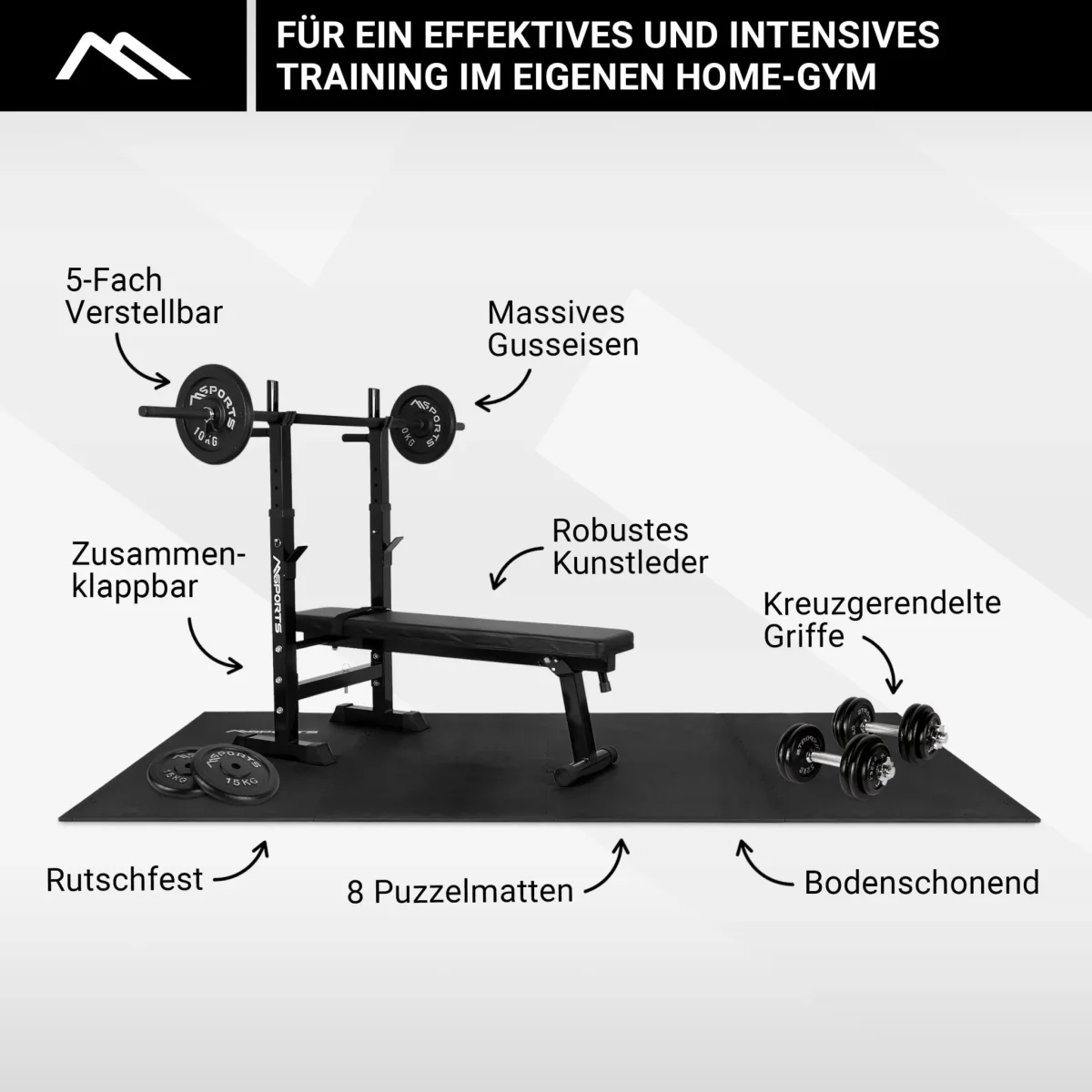 Home Gym Basic Plus Set – Bild 6