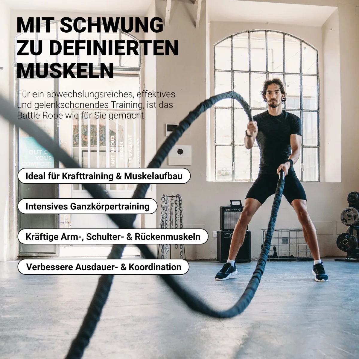 Battle Rope Professional – Bild 7