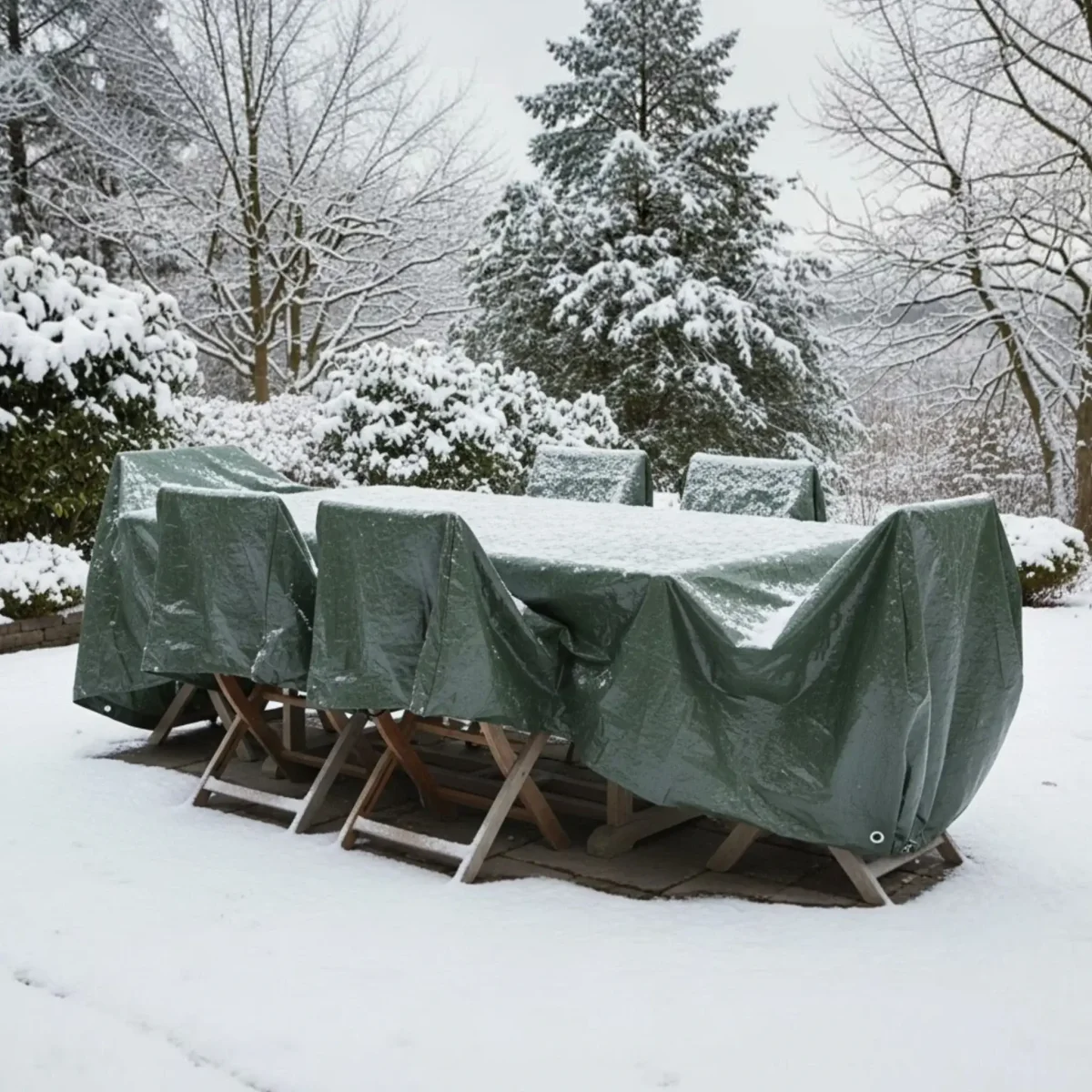 Gewebeplane Abdeckplane grün 3x4 m 120 g UV Beständig Wasserdicht Ösen verstärkter Rand – Bild 6