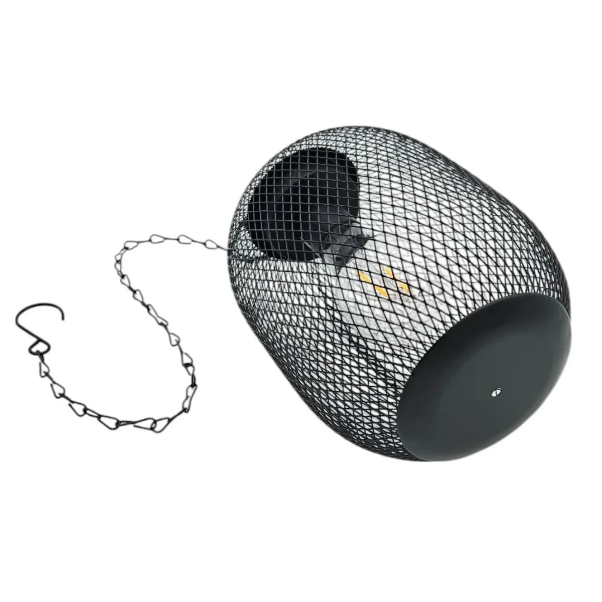 Solarleuchte Metall Gartenleuchte Gartenbeleuchtung warm weiß schwarz LED Leuchte – Bild 9